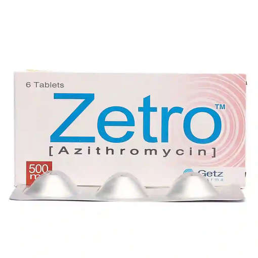 Picture of Zetro 500mg Tab 1x6s